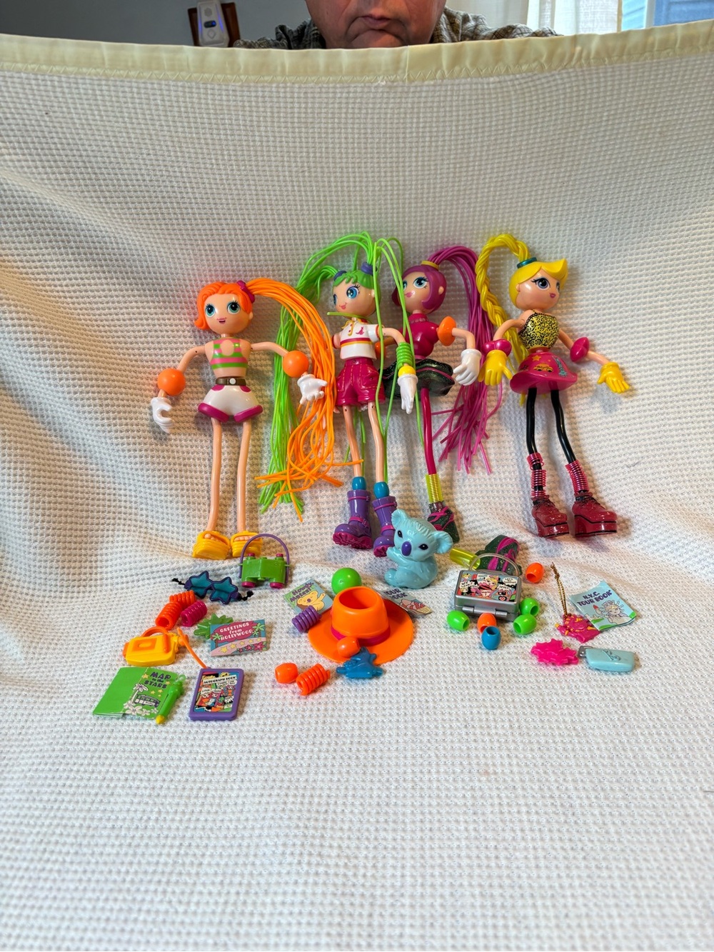 Betty Spaghetty dolls Around the World Australia Broadway Hollywood lot 1999